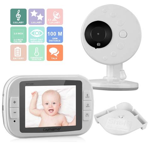 3.5″ Wireless Video Baby Monitor with LCD Display Digital Camera – Honorstand Technology Co.,Limited