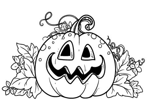 Printable Halloween Pumpkin Coloring Page Download Print Or Color Online For Free