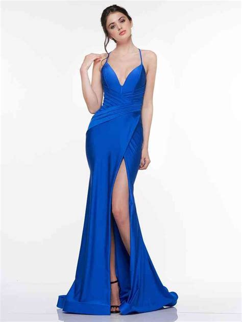 45 Vestidos De Noche Azul Rey Para Brillar Como Invitada Colorful