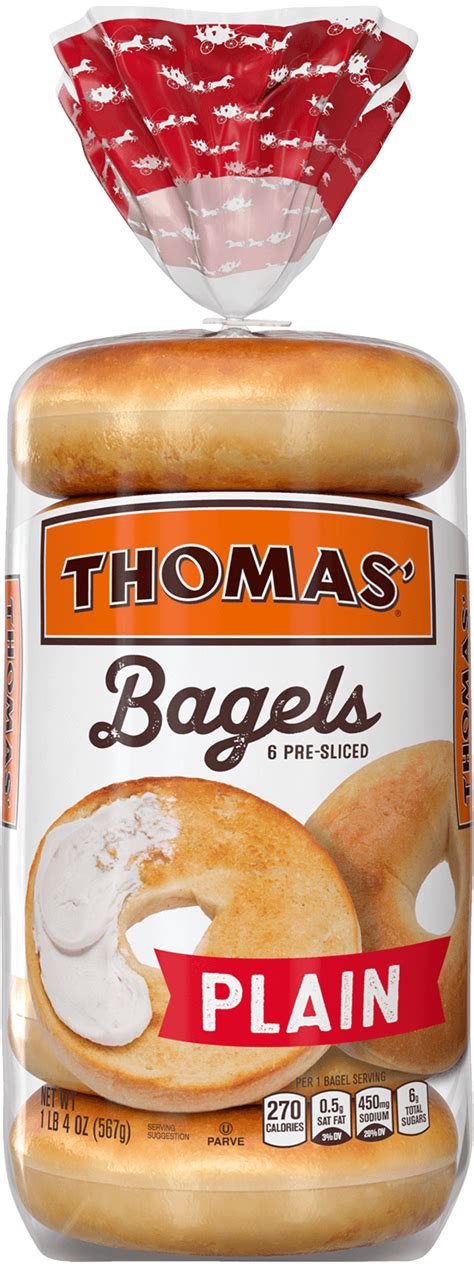 Thomas'® Plain Bagels | Thomas' Breads