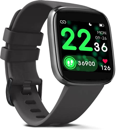 FITVII Smart Watch Fitness Tracker With Heart Rate Monitor IP68