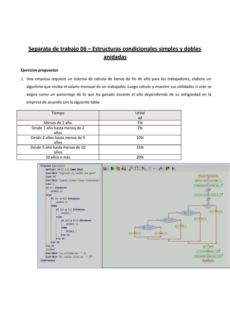 Separata Unidad Separata De Trabajo Estructuras