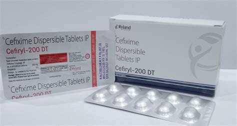 Cefiryl Cefixime Dispersible Tablet Ip At Rs 1193 90 Box In Panchkula