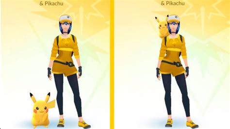 Archivo Pikachu En El Hombro De Un Entrenador En Pokémon Go 