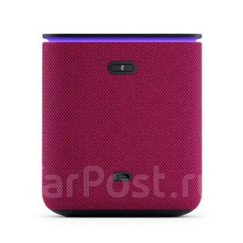 Яндекс Станция Алиса Миди, малиновая Zigbee. Гарантия 1 год. iStore ...