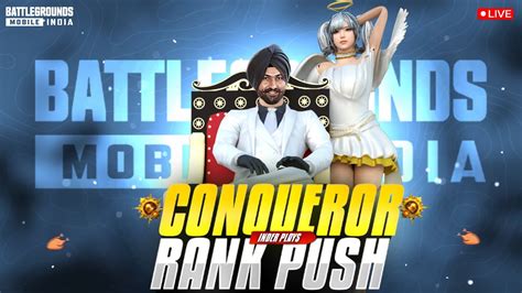 Rank Push Nhi Only Rush Hoga Abbbgmi Conqueror Rank Push Bgmi Top