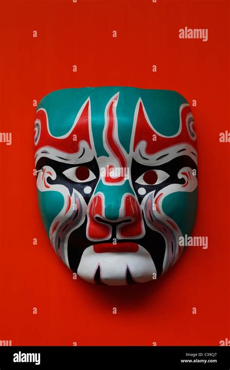 Chinese Warrior Mask Hi Res Stock Photography And Images Alamy