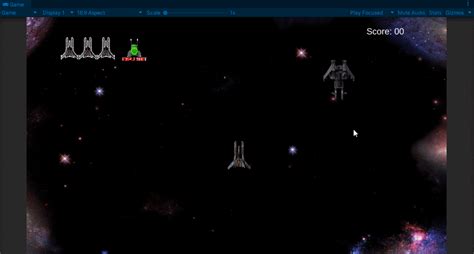 Made With Unity 2d Space Shooter Part 10 User Interface Ui