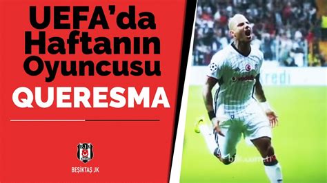 UEFA Şampiyonlar Ligi nde Haftanın Oyuncusu Ricardo Quaresma Seçildi