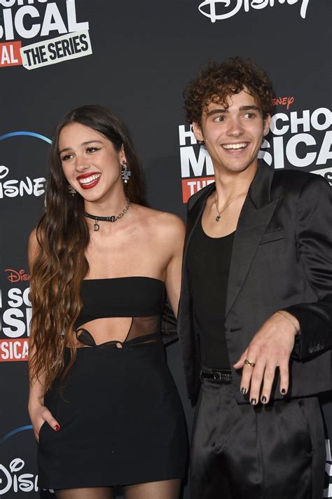 Olivia Rodrigo And Joshua Bassett At The Hsmtmts Season 3 Premiere