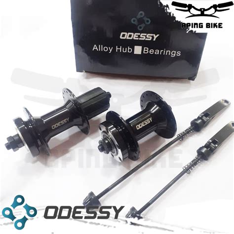 Jual Hub Odessy JANGKRIK Alloy 36H 6 Bolt Discbrake Freehub Sepeda MTB