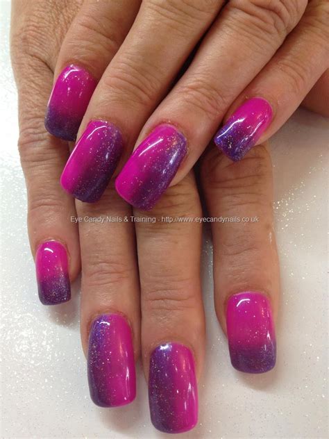 Eye Candy Nails And Training Gel 49 And Peony Bouquet Gel Polish Ombré