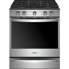 Weg H Hz Whirlpool Slide In Gas Range Convection Stainless Steel