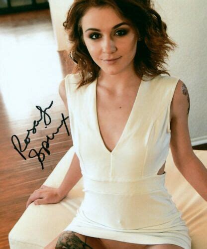 Rosalyn Sphinx Super Sexy Hot Signed 8x10 Photo Adult Model Coa Proof