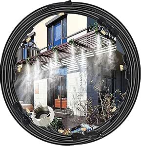 Misters For Outside Patio Water Mister System Outdoor Misting Cooling