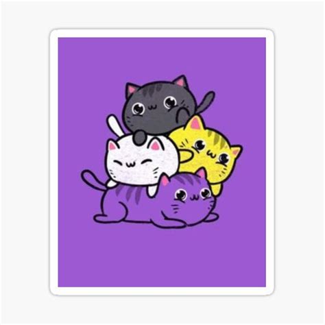 CAT Sticker For Sale By TaLLouSSe Redbubble