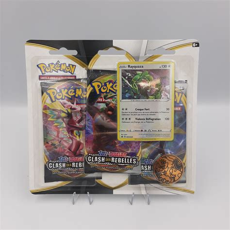 Tripack Scellé Sous Blister De 3 Booster Pokémon Clash Des Rebelles