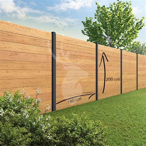 Tuinscherm Velufence Douglas Alu Palen Vandentop Tuinhout