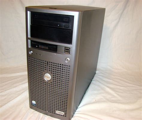 Dell Poweredge Tower Server Xeon Ghz Gb Ram Dvd Bit No Hard