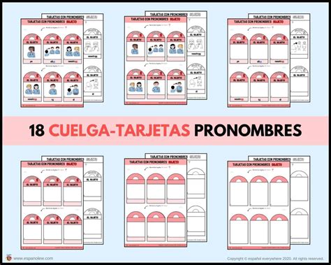 Partes De La Oracion En Tarjetas Imprimibles Y Li NBKomputer