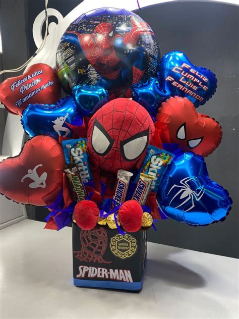 Regalo De Spiderman Para Cumplea Os De Nene Globos Personalizados