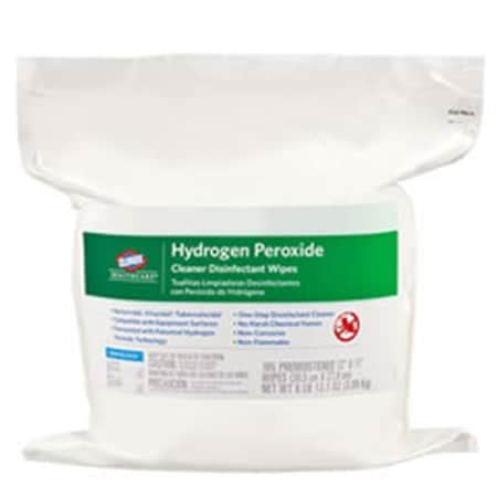 Clorox Hydrogen Peroxide Cleaner Disinfectant Wipes Refill Pk