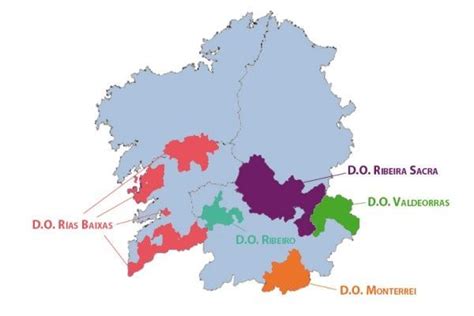 Regiones Vitivin Colas En Espa A Galicia V Nica