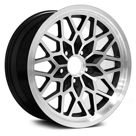 Us Wheel Series 350 17x9 Black Machined Snowflake 5x4 75 Bolt Pattern 5 125 Bs 3 Offset