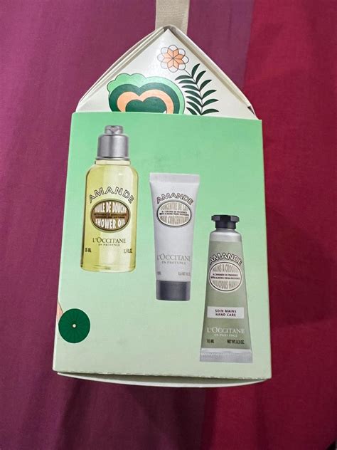 Loccitane Mon Trio Essential Amande Gift Set Beauty Personal Care