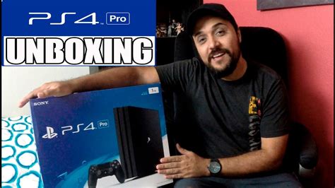 PLAYSTATION 4 PRO UNBOXING PS4 PRO PT BR YouTube