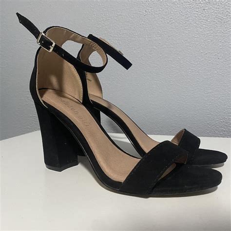 Madden Girl Black Heels Size 6 There Is Some Depop