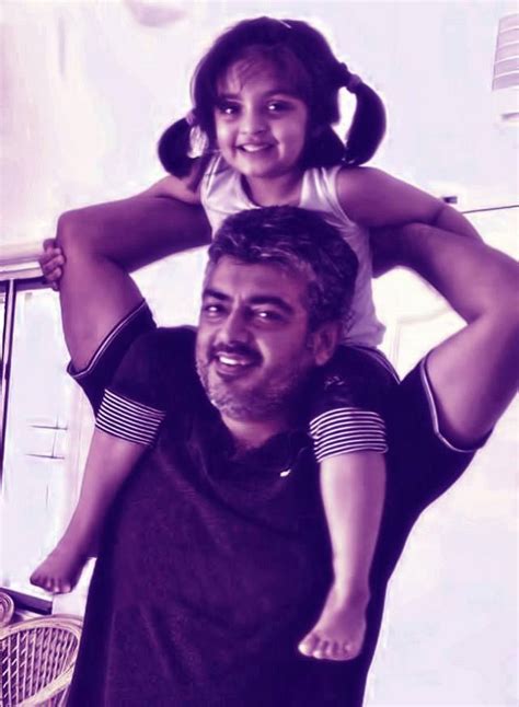 Ajith Kumar With his Daughter Anoushka | Veethi | Cute actors, Actor photo, Famous indian actors