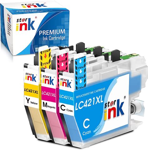 Starink LC421XL Farbe Multipack Kompatibel Mit Brother LC 421