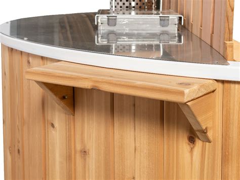 The Evolution Hot Tub Western Knotty Red Cedar The Sauna Shop