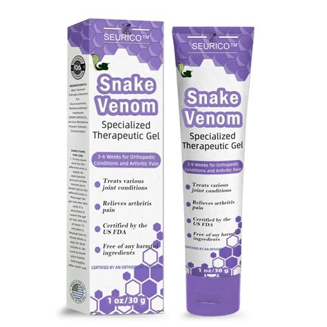 Seurico Snake Venom Joint Therapy Pain Relief Gel