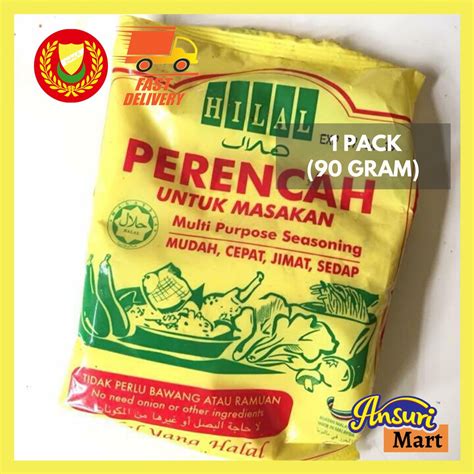 Perencah Serbuk Hilal Viral Perencah Masakan Hilal 90g Original Multi