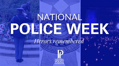 National Police Week May 9 16 2020 Youtube