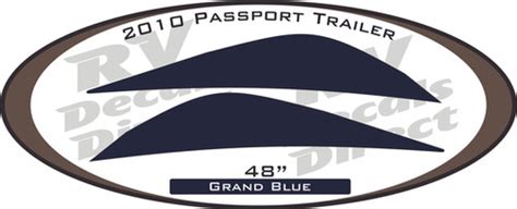 Passport Keystone Travel Trailer Replacement Rv Decals And Graphics