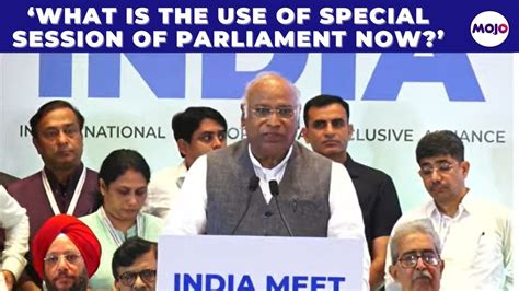 Humara Vaada Hai Mallikarjun Kharge Slams Modi Govt Over Special