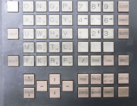 Fanuc A B C Tbr Keyboard Unit Plc Toolbox Supply