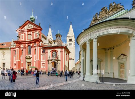 The St George Basilica The Empress Maria Theresa Entrance To The