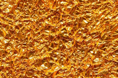Premium Photo Gold Paper Sheet Texture Cardboard Background