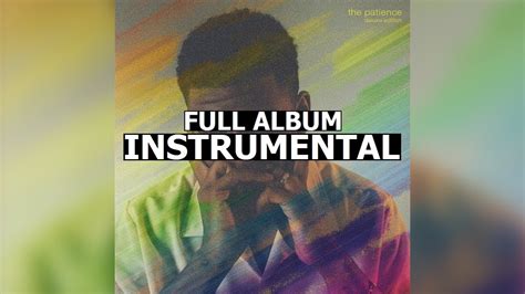 Mick Jenkins The Patience Instrumentals Full Album Youtube