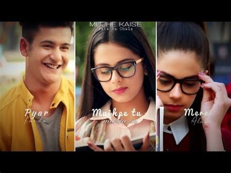 Mujhe Kaise Pata Na Chala Full Screen Whatsapp Status Lyrics