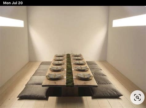 Japanese Dining Table for Minimalist Home Decor