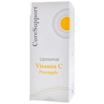 CureSupport Liposomal Vitamin C 500 mg 250 ml ananas od 649 Kč Heureka cz