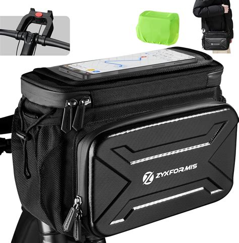 Amazon WILD MAN Handlebar Bag For Bike Bicycle Basket Front