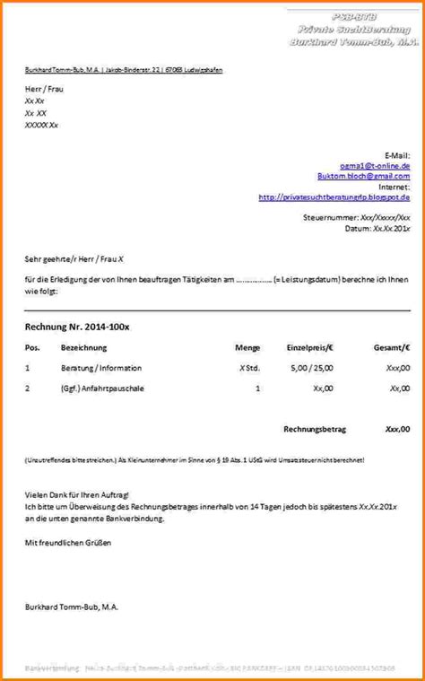 Proforma Rechnung Schweiz Vorlage