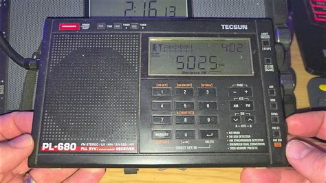 Tecsun Pl 680 Radio Rebelde Cuba 5025 Khz Shortwave On Mla 30 Loop