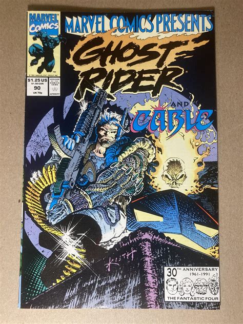 Marvel Comics Presents Vf Wolverine Ghost Rider Cable